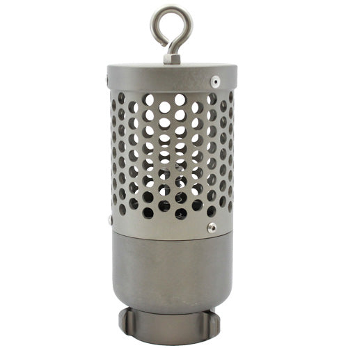 Aluminum 2" NPSH Barrel Strainer with Foot Valve (USA)