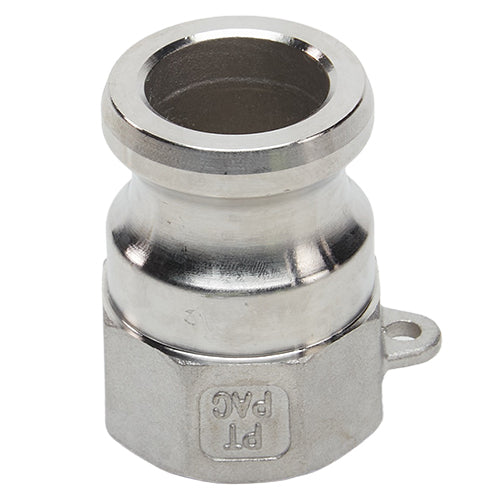 Stainless Steel 1" Male Camlock x 1" Female NPT