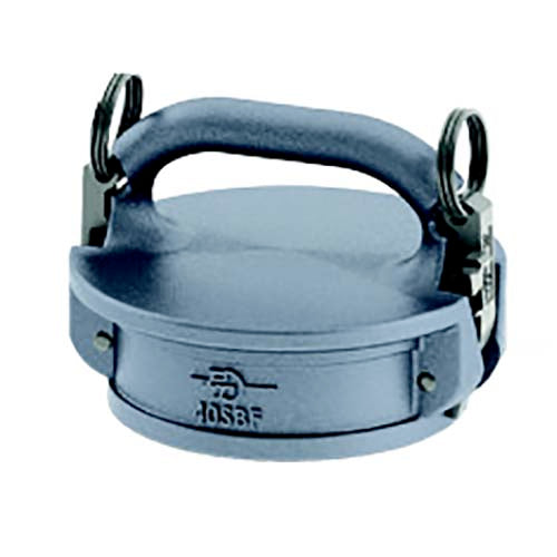 Aluminum 4" Female Safety Bump Cap