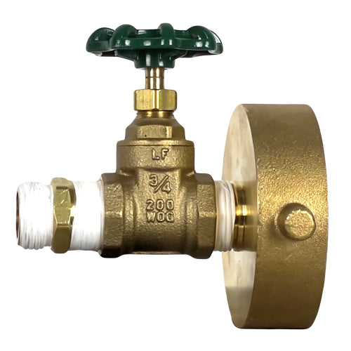 2 1/2" Female NH/NST x 3/4" Male GHT Shut-off Valve