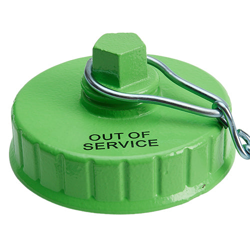 Hi-Viz 4 1/2" NH / NST Fire Hydrant Cap (Out of Service)