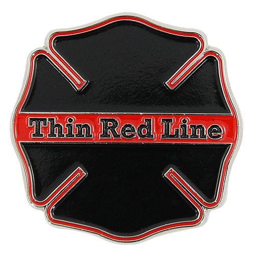 Thin Red Line Challenge Coin