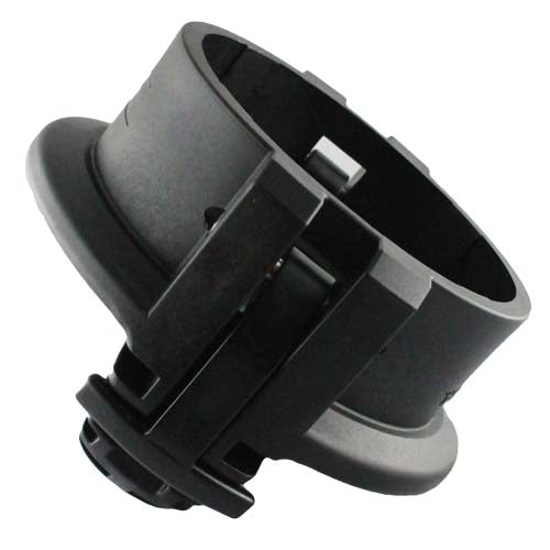 Black 2" Anti-Static Polypropylene Female Safety Bump Cap