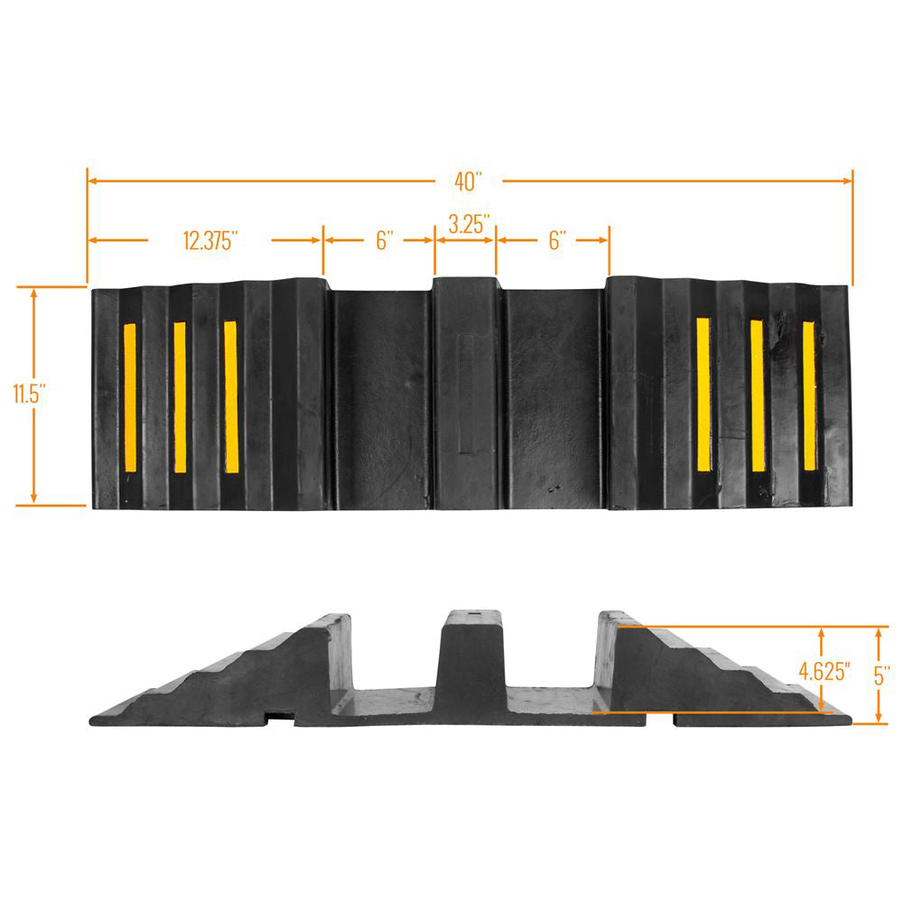 Dual Channel Hose Ramp - 4