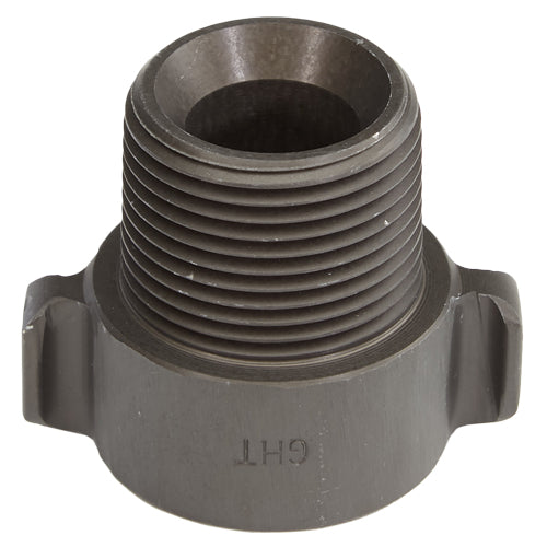 Aluminum GHT Female to 1" Male NPT