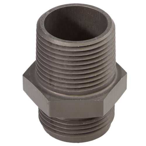 Aluminum 1" NPSH to 1" NPT Double Male (Hex)