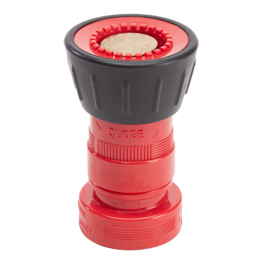 Plastic 1 1/2" Red Fire Nozzle With Bumper (NH)