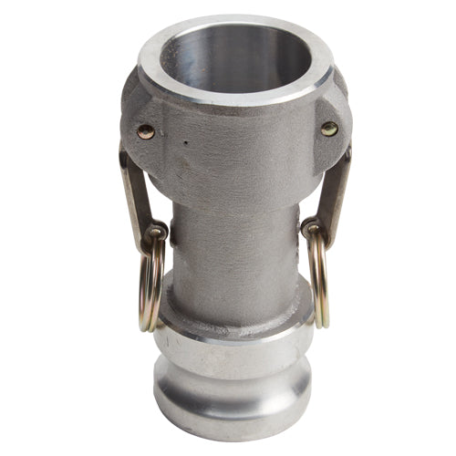 Aluminum 1 1/2" Female Camlock x 1" Male Camlock