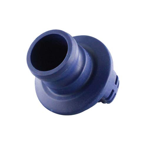 Blue 2" Polypropylene Male Safety Bump Plug