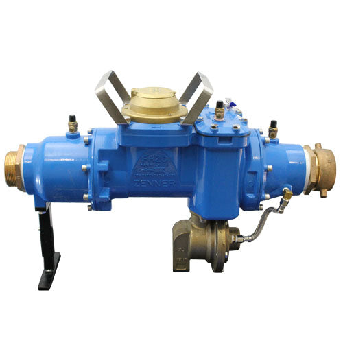 Backflow Preventer With Water Meter and Relief Valve