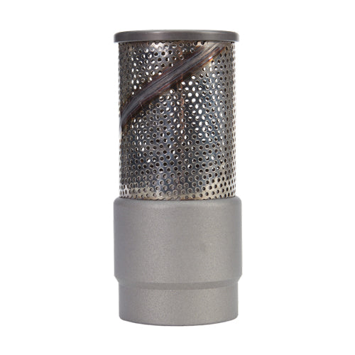 Aluminum 1 1/2" NH Barrel Strainer with Foot Valve