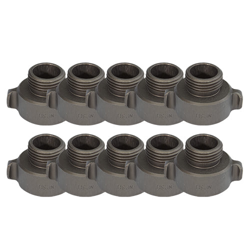 Aluminum 1" Female NPSH to Male GHT (60 Pack)