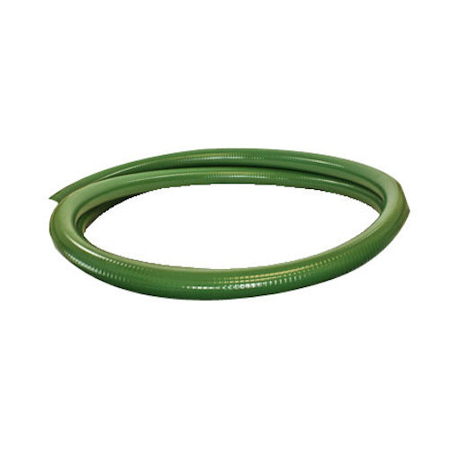 Green 4" x 20' Uncoupled Suction Hose